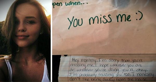 Late Daughters Letters Written Prior To Her Death Comfort Grieving Mom