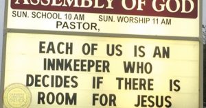 17 Times These Funny Church Signs Told It Like It is