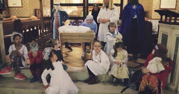 Down Syndrome Christmas Nativity Helps Hurting Mother