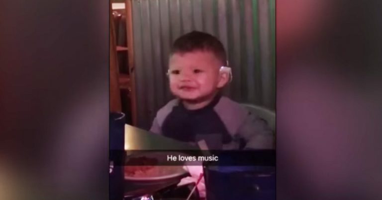 15-month-old Boy Hears Music For The First Time After Cochlear Implants