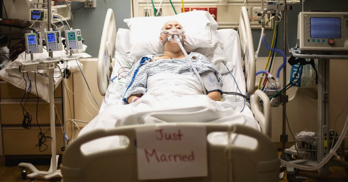 Sick Bride Died From Cancer After Reciting Wedding Vows In Hospital 8451