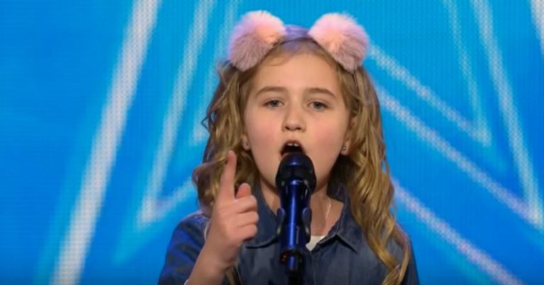 9-Year-Old Singer Wows The Judges With Her Bold Voice