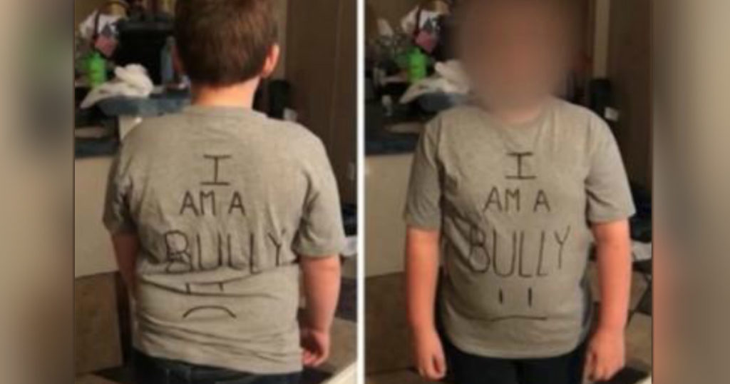 Mom Uses I Am A Bully Shirt To Teach Th Grade Son A Lesson