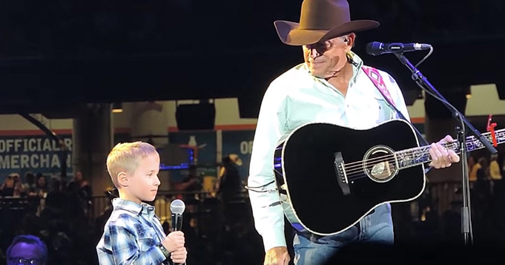 George Strait And Grandson Duet 'God and Country Music' | Godupdates