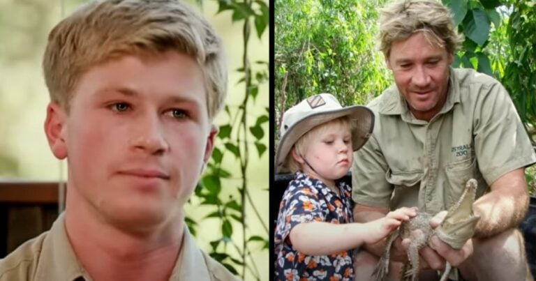 Robert Irwin's Birthday Wishes from Steve Irwin Had Him in Tears