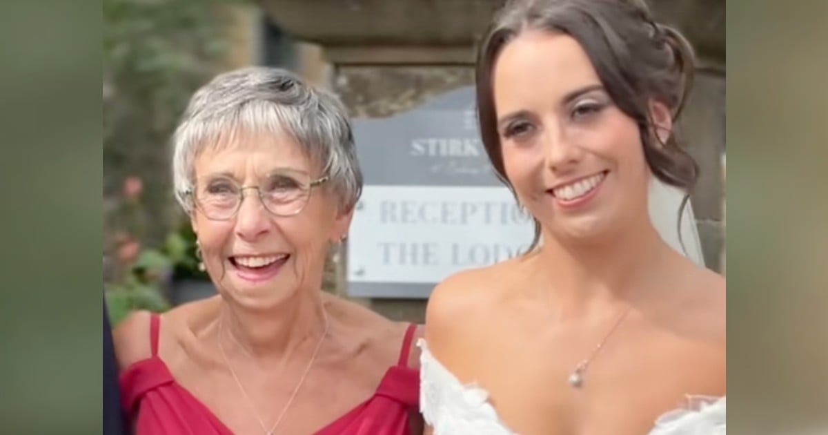 grandmother in wedding