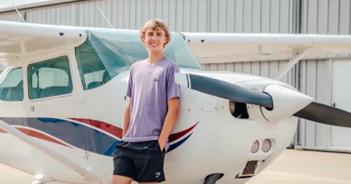 18-year-old pilot helping hurricane victims